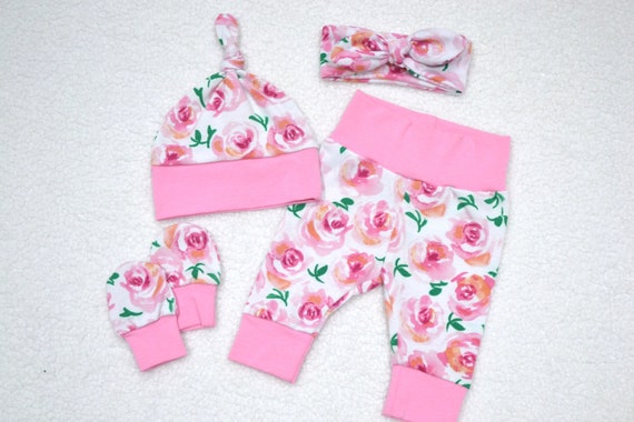 baby girl rose outfit