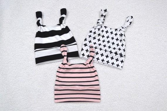 double knot baby hat