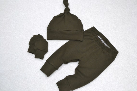 olive green baby jacket