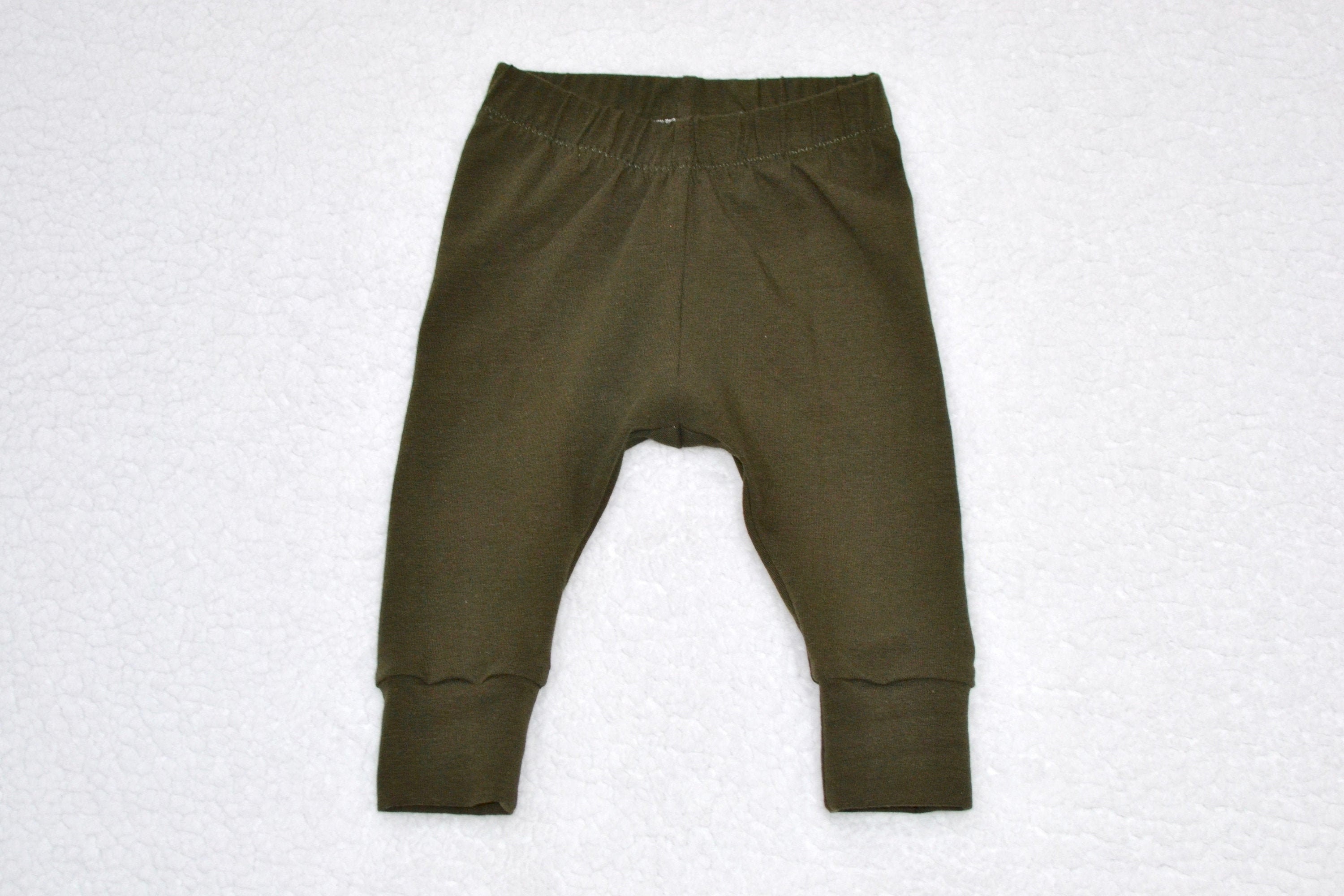olive green baby pants