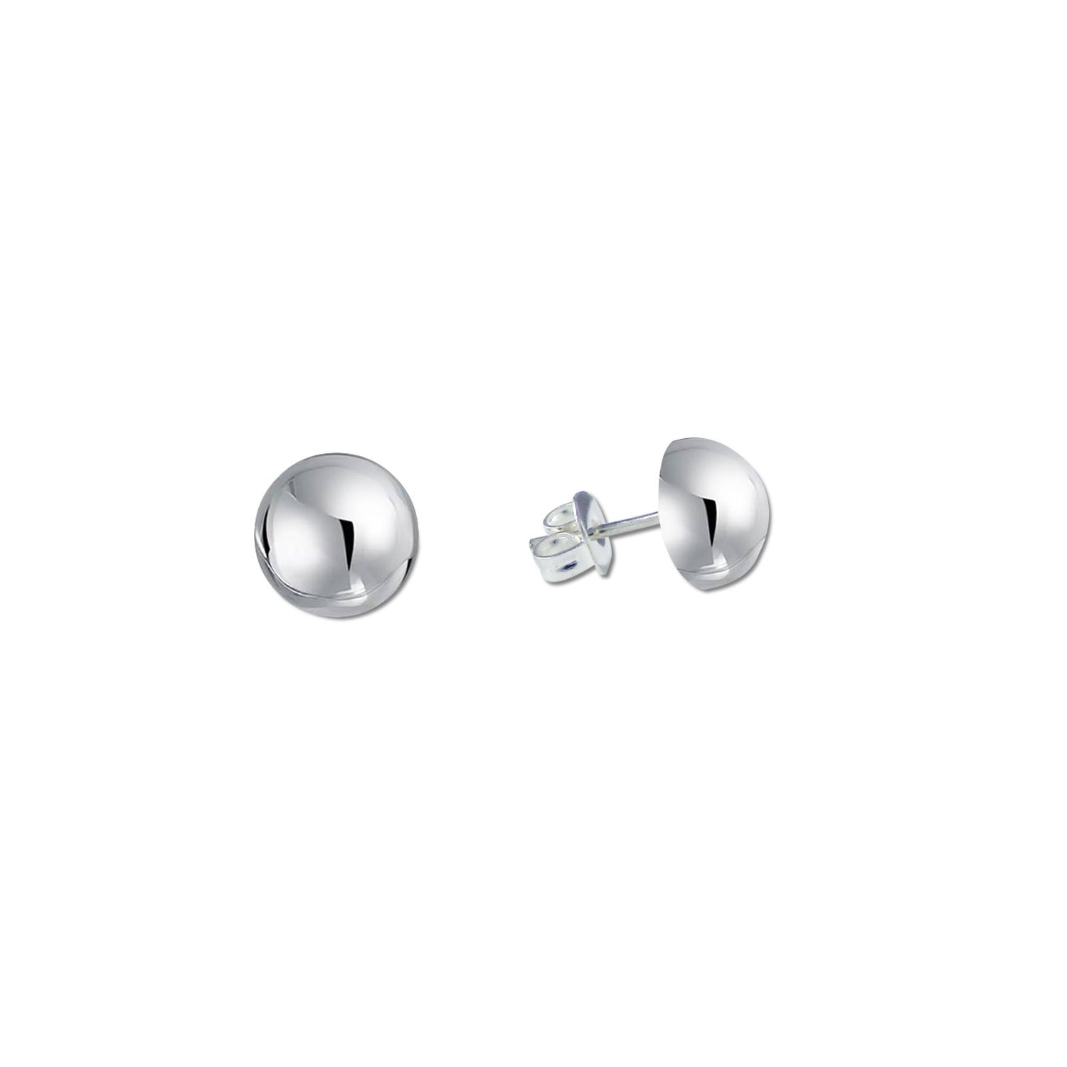 100pcs 4.5X6mm Earring Backs Stainless Steel Earring Backings for Studs  Hypoallergenic Surgical Locking Earring Backs for Posts