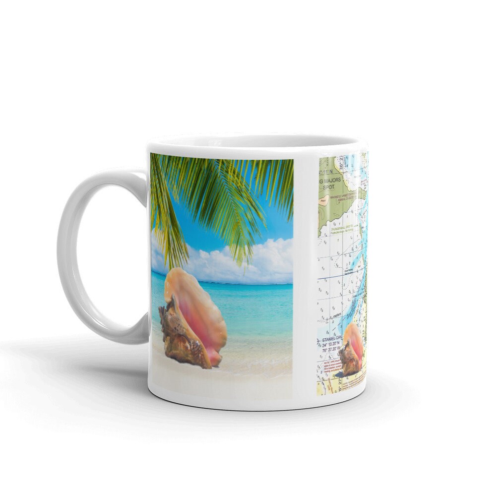 Staniel Cay Bahamas Coffee Mug Souvenir Nautical Gift Etsy