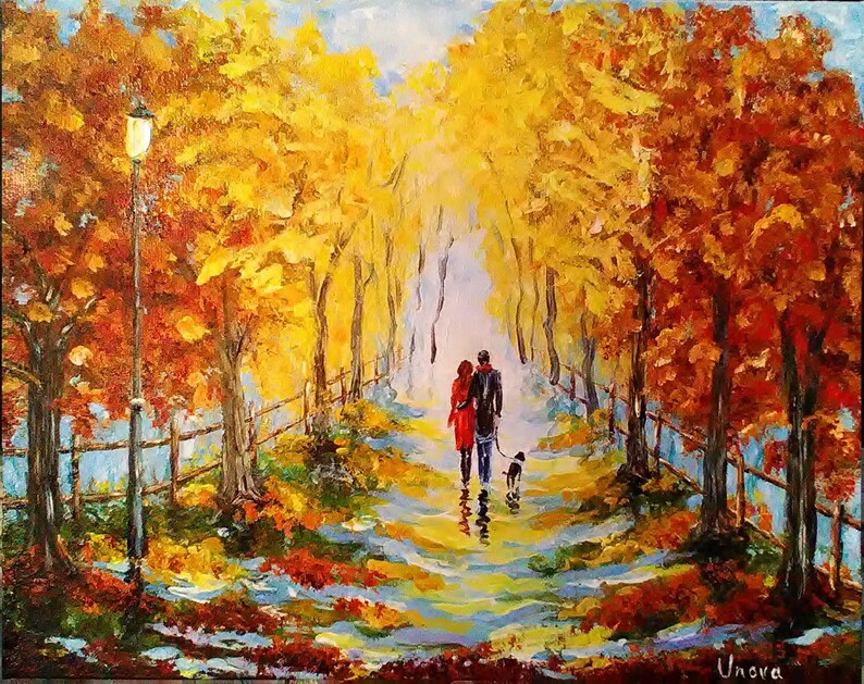 Acryl Herbstbilder: Malen mit den Farben des Herbstes