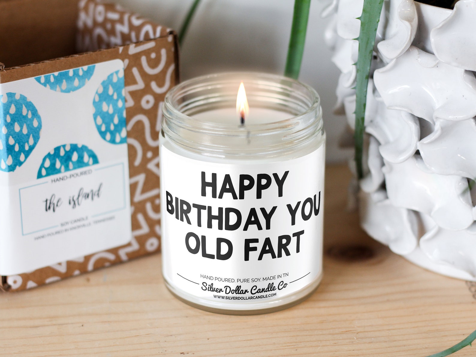 Funny Birthday Candle Scented Soy Candle Goofy Birthday Etsy