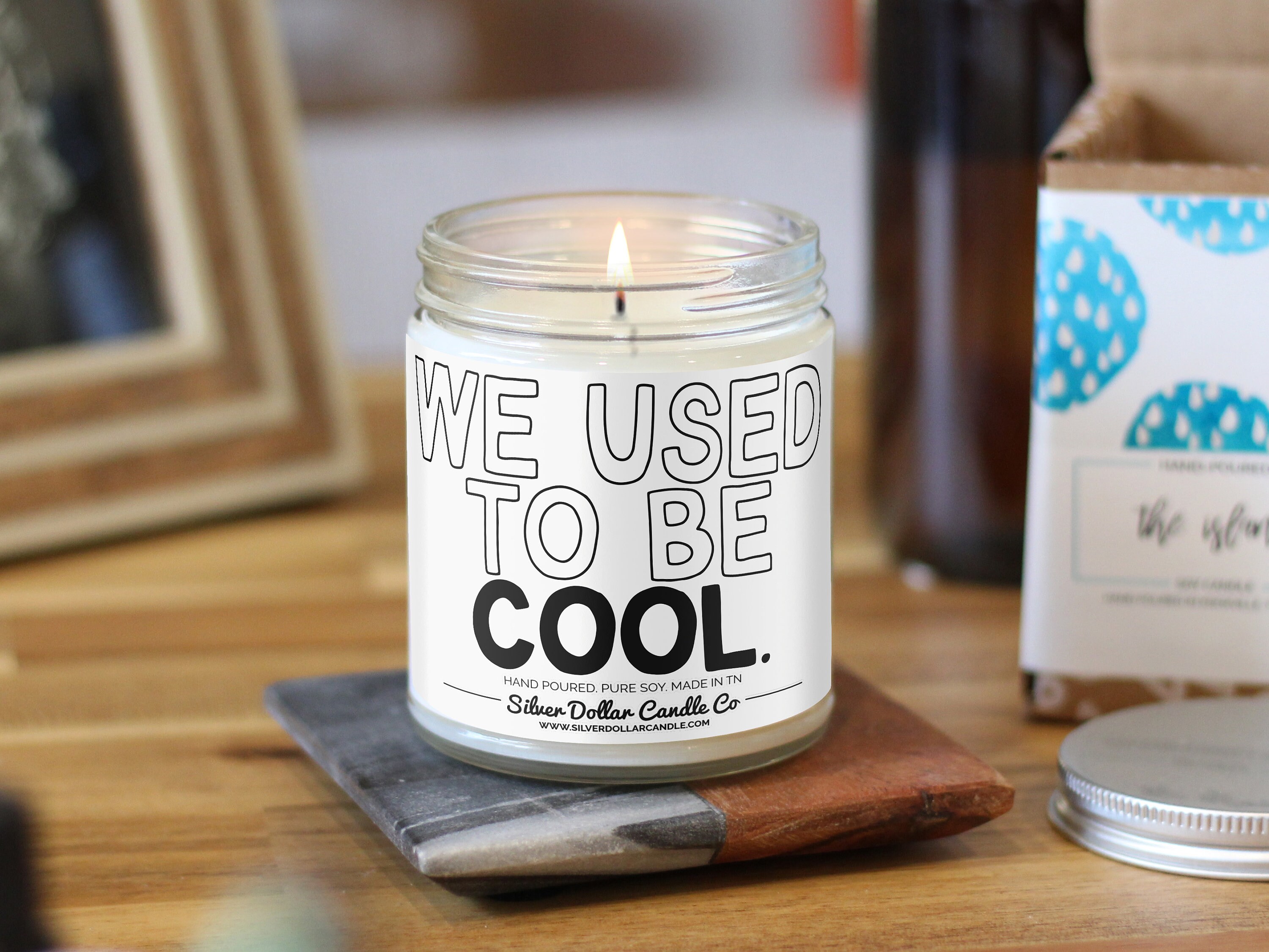 We Used to Be Cool Funny Candle Friend Candles Couples Gift -  Denmark