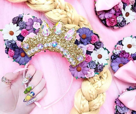 Made-to-order Super Deluxe Tangled Inspired Minnie Mouse  display picture 3
