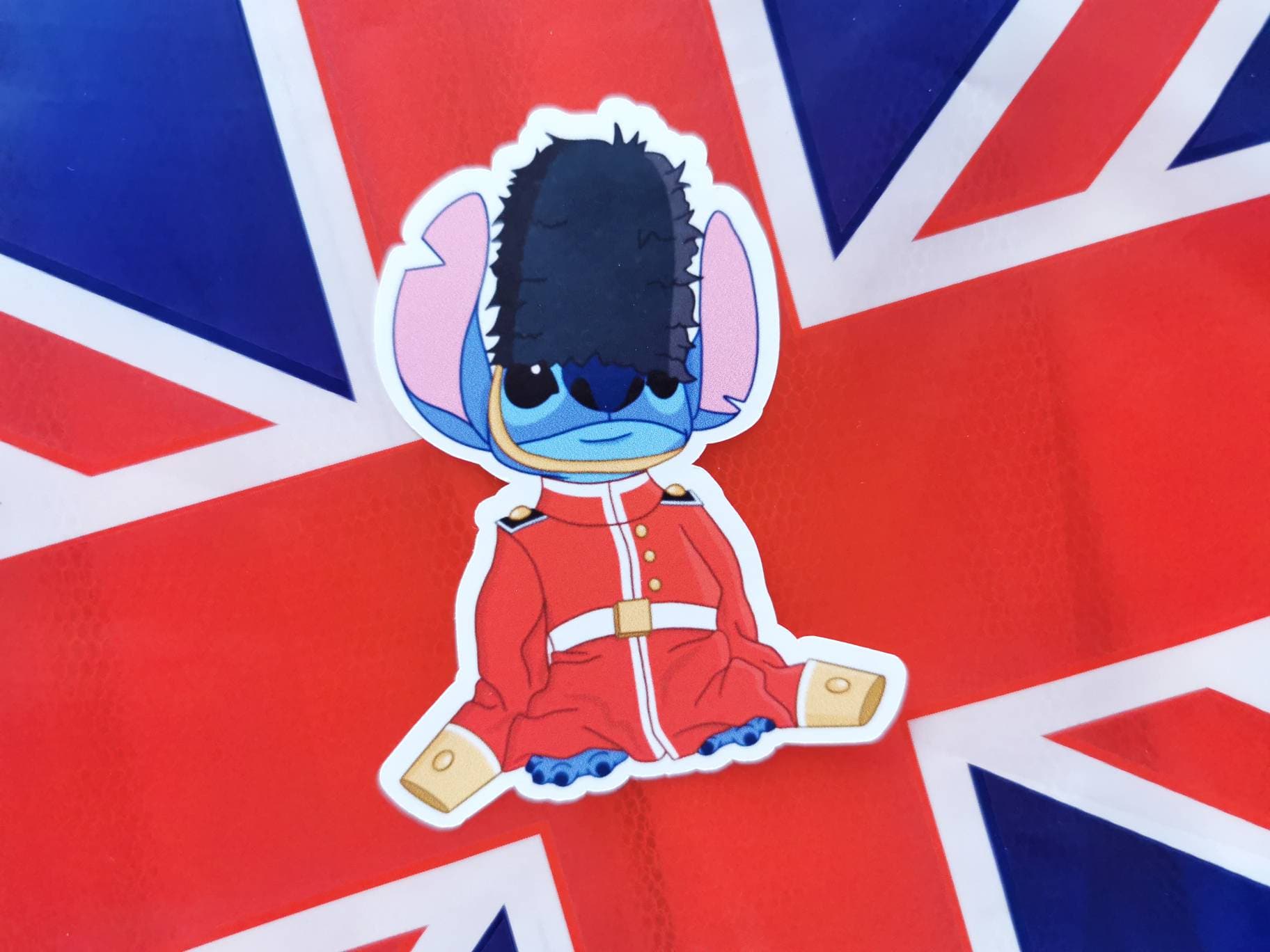 Jubilee Stickers Stitch Sticker Queen Jubilee Sticker Art sold by Ben James SKU 24552174