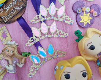 Rapunzel Crown Decoration - Rapunzel Christmas Tree Decorations - Princess Baubles - Tangled Inspired Christmas - Decoration Tangled Tiara