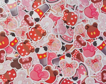 Mystery Sticker Bundle - Donut Stickers - Disney Park Snacks Sticker -  Food Stickers