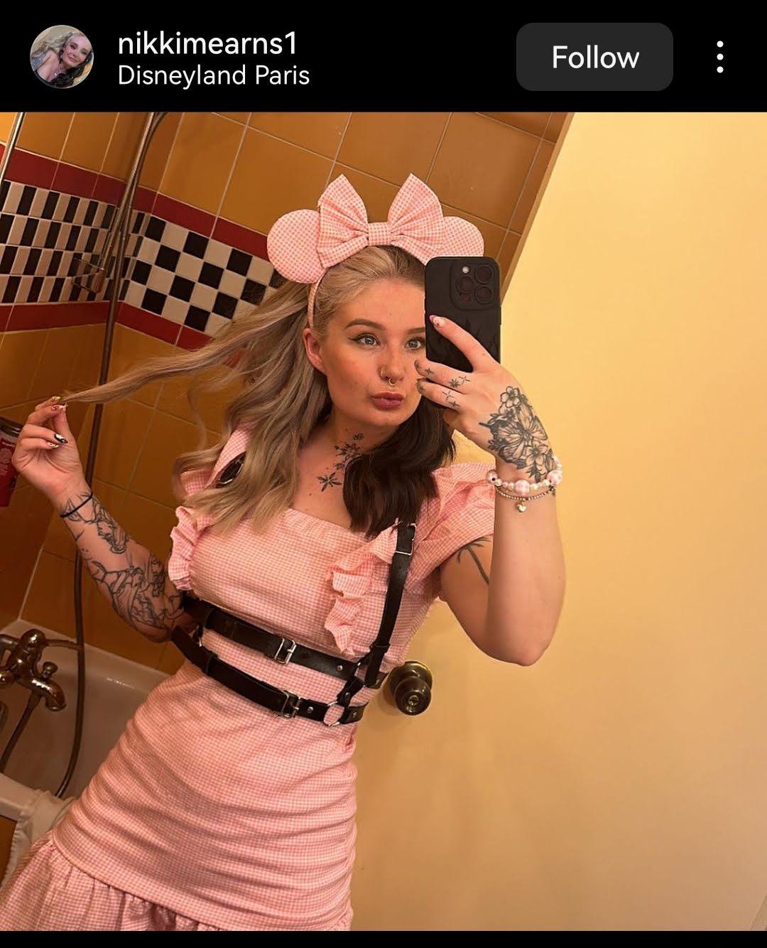 INLOLLY Halloween Maus-Ohren Stirnband – Rot-schwarz Mit Herz-Krone | Für Queen Of Hearts Kostüm
