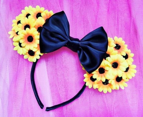 Sunflower Minnie Mouse Ears - Daisy Ears - Festival  display picture 1