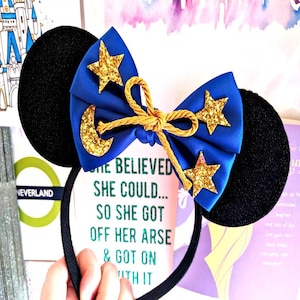 Mickey Mouse Sorcerer Inspired Ears by LubyandLola
