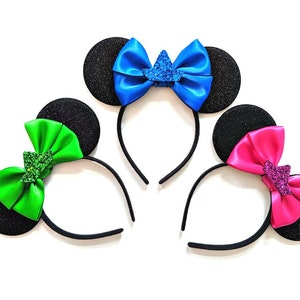 Sleeping Beauty Three Fairy Ears with or without veils Fairy Minnie Mouse Ears by Luby&Lola Fairy Godmother Headband Mouse Ears image 7