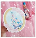 Disneyland Sticker - Disneyland Castle Sticker - Pink Castle Sticker - Princess Stickers - Frame Stickers - Fairytale Stickers Oval Sticker product logo
