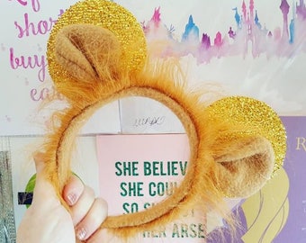 Made-To-Order Lion King Ears Simba Mickey Mouse Ears Lion King Minnie Mouse Ears