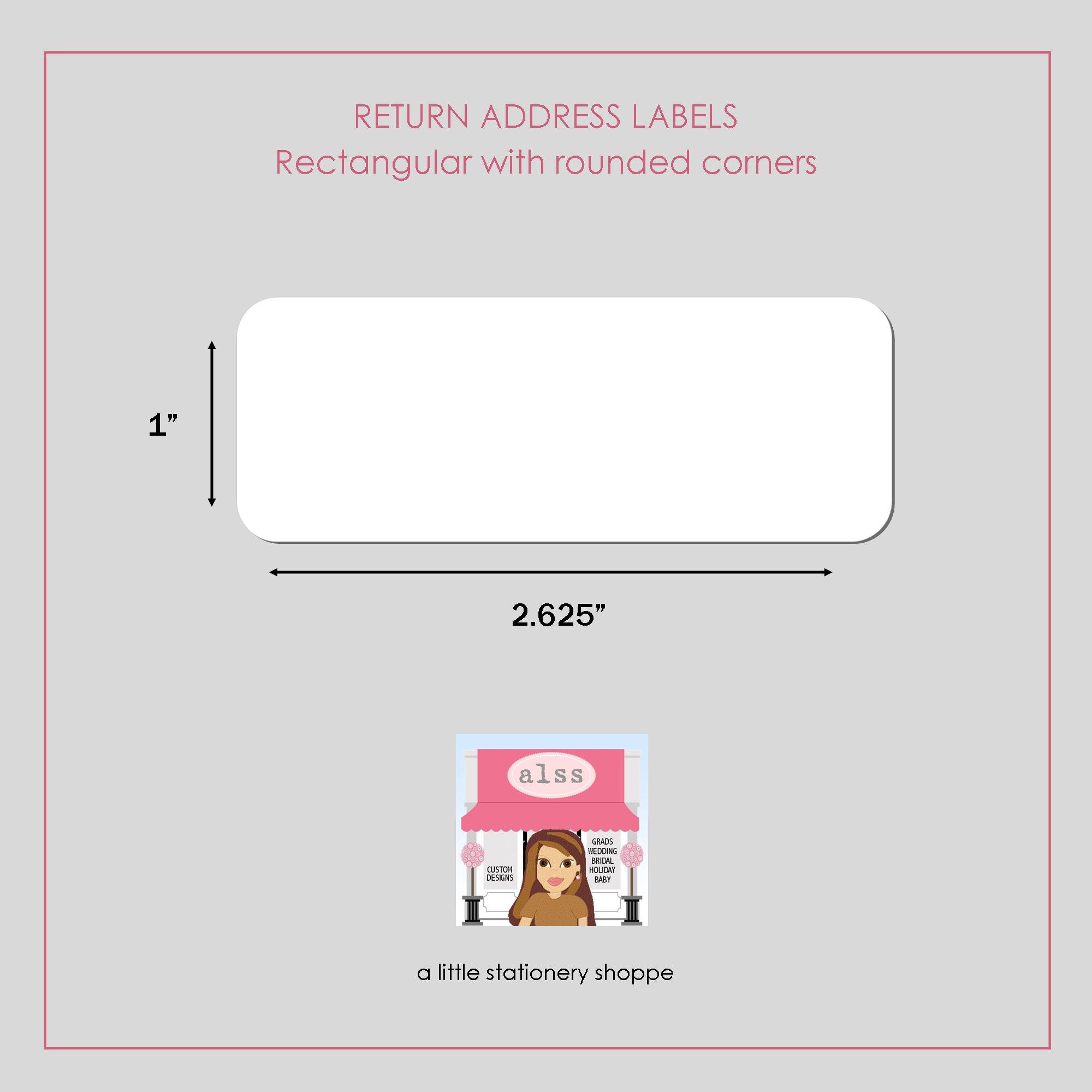 Gothic Address Labels Spooky Black Cat, Witch Silhouette, Bat Return