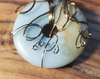 Wire Wrapped Cabochon