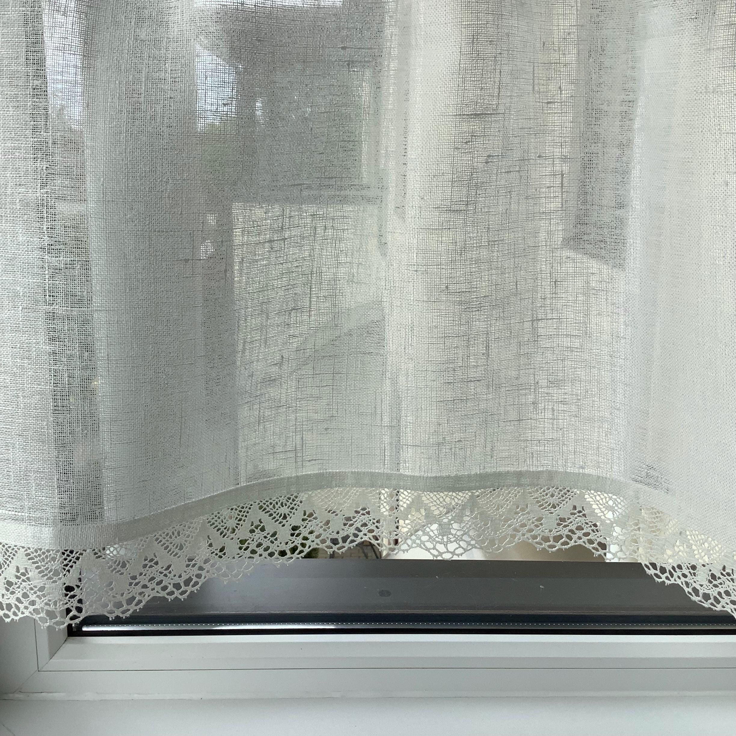 Rideaux Courts En Lin | Ombre Interieur