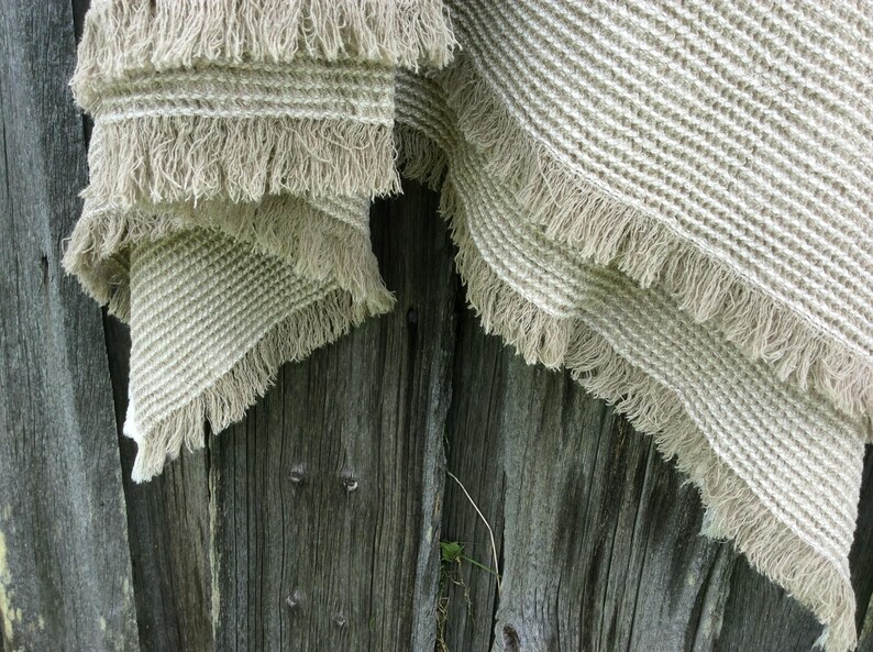 Linen throw blanket Rustic Linen Coverlet Linen Bedspread Summer Blanket Softened Linen Bedding