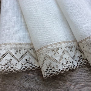 Kitchen cafe curtain Custom size Shabby chic curtain panel