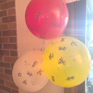 Bachelorette party game balloons for wedding showers 2 packs of 6 latex printed balloons adult party decor