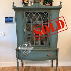 Vintage China Cabinet