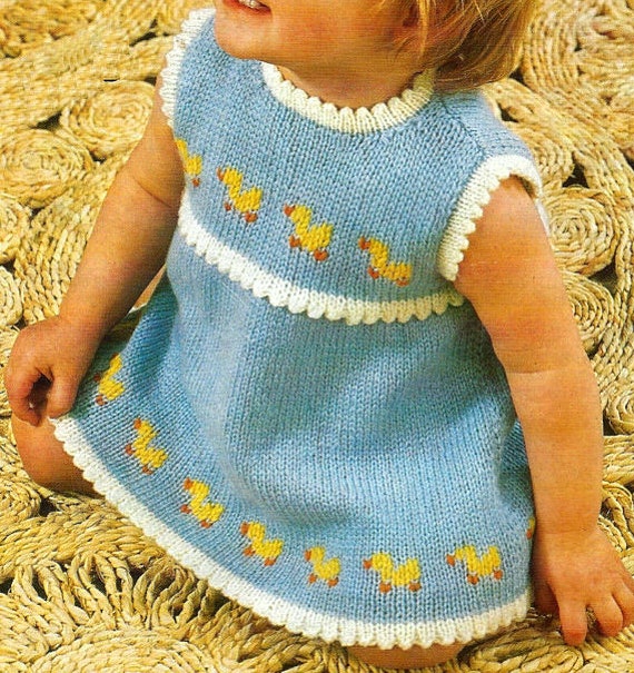 Instant Download PDF Knitting Pattern for Babies & Toddlers Etsy