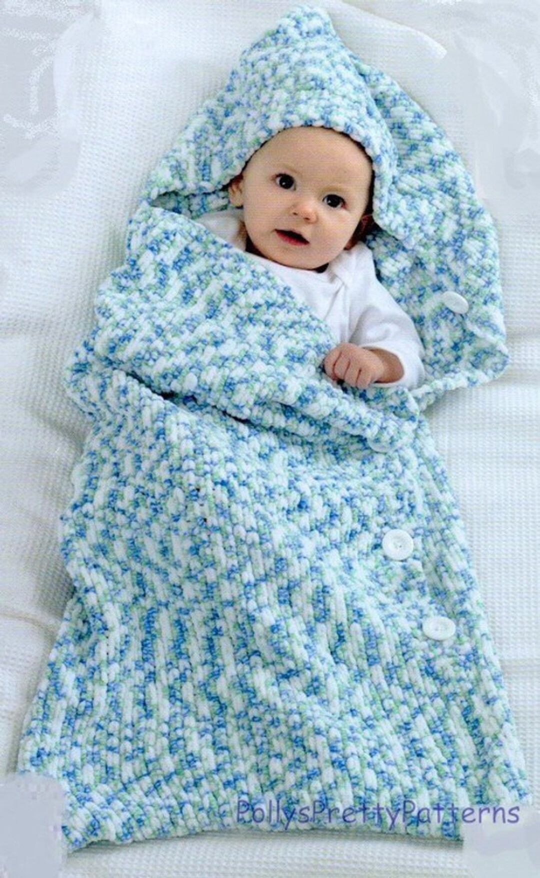 PDF Knitting Pattern Babies Sleeping Bagsackcocoon & Etsy