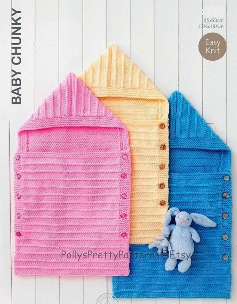 easy crochet baby sleeping bag