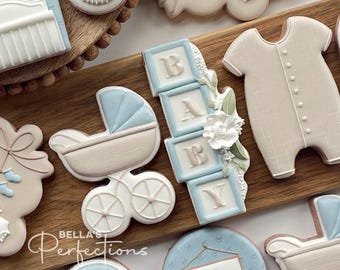 STLs Baby Blocks Cookie Cutter 3 sizes - 4, 4.25 & 4.5&quot;