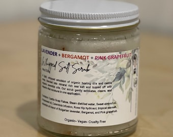 Shea Butter Salt Scrub