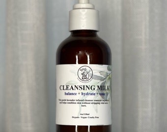 Balancing Cleansing Milk with Lavender