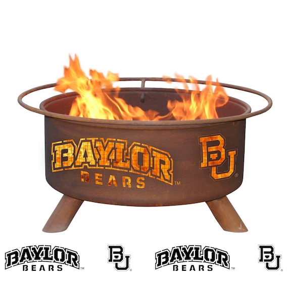 Collegiate Fire Pit Texas Wyoming | Etsy