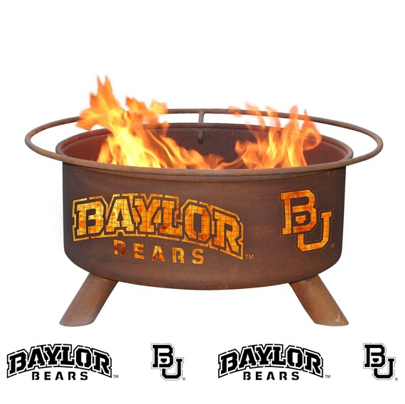 Collegiate Fire Pit Texas Wyoming | Etsy