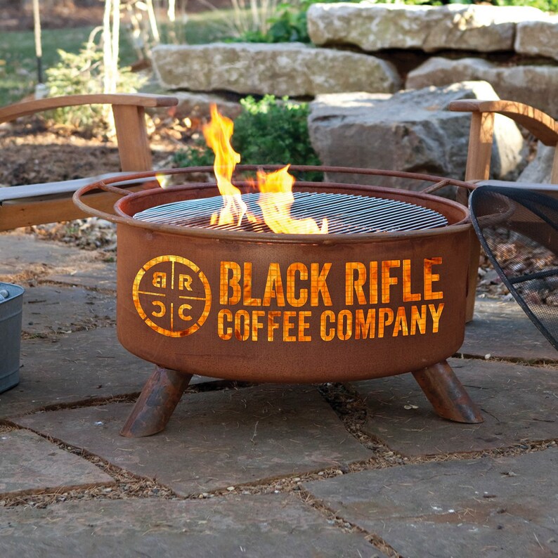Custom Logo Fire Pit | Etsy