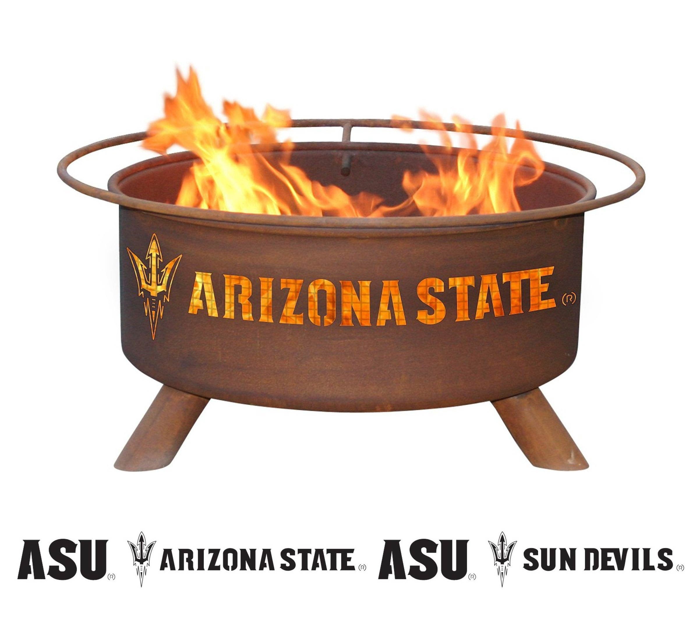 Collegiate Fire Pit arizona California Etsy