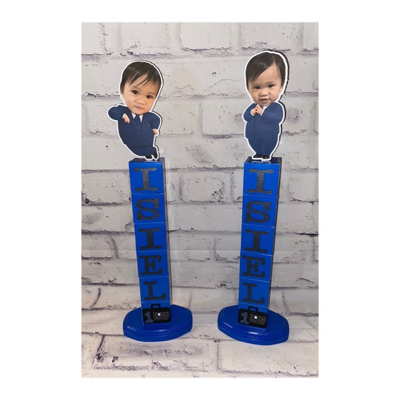 Personalized The Boss Real Face Centerpiece **priced each** please read listing details Il_570xn