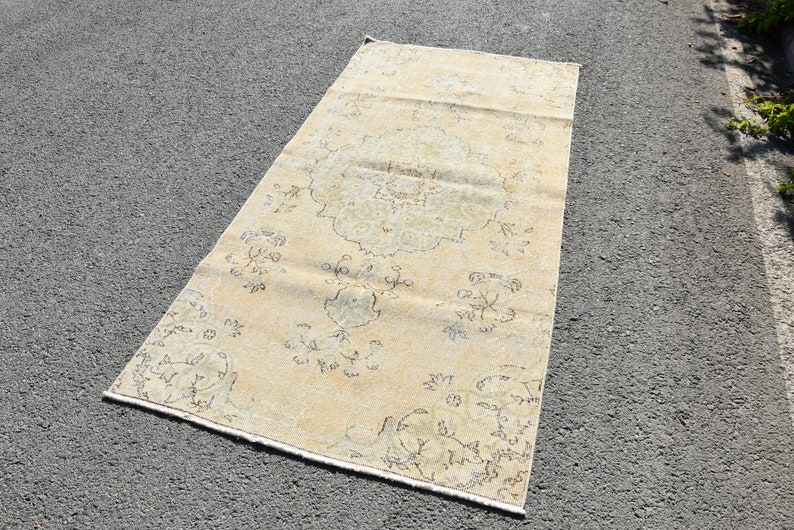 Turkey Vintage Rug, 4x8 Turkish Rug, Kitchen Rug, Boho Decor, shops Handmade Rug, Antique Rug, Cappadocia Rug, Use Rug, Living Room Rug