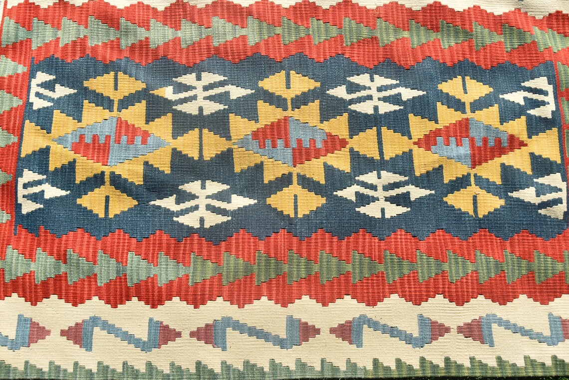 Alfombra de baño 3x6 pies Alfombra suroeste Kilim Envío | Etsy