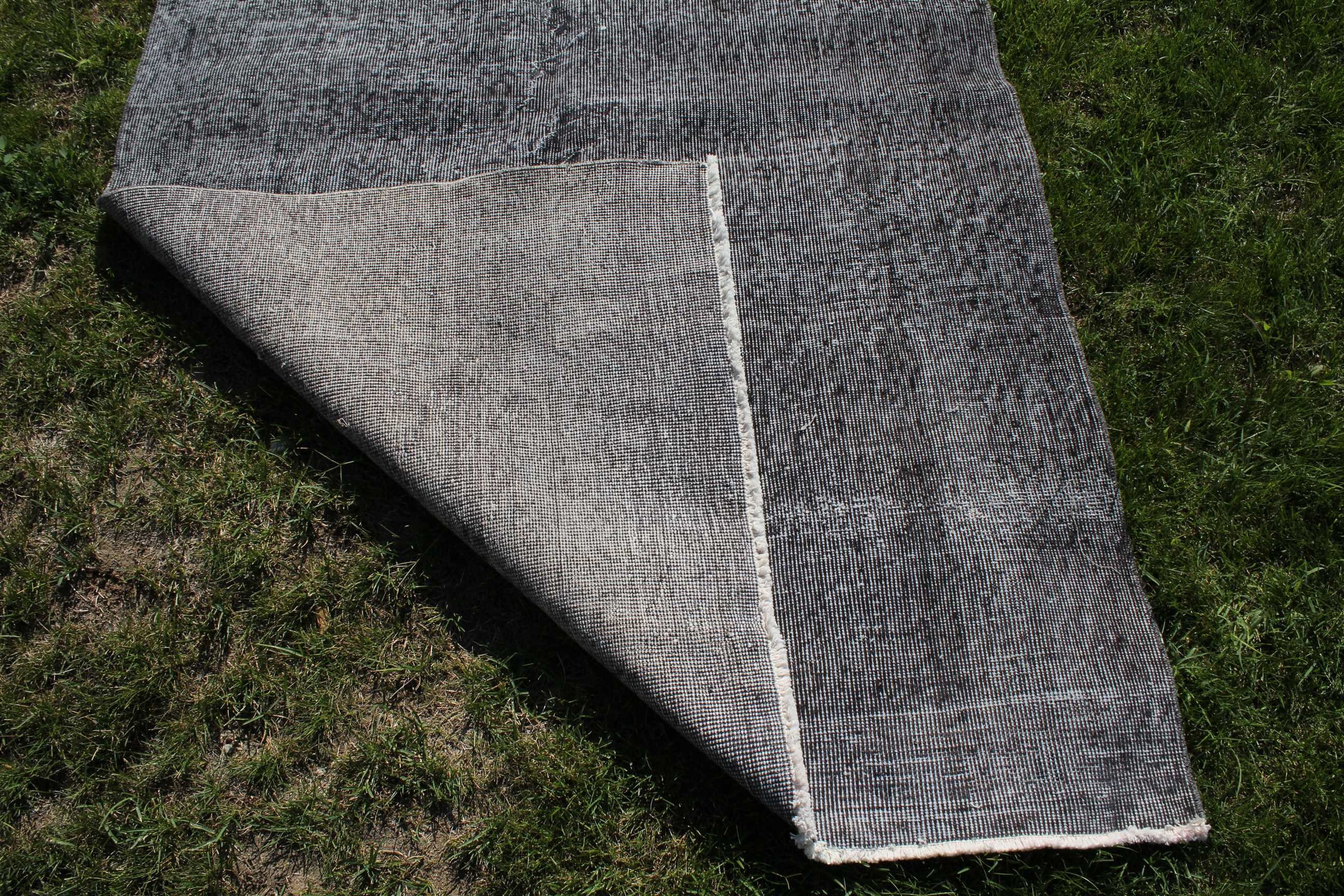 Gray Rug Area Rug 4x6 ft Handmade RugTurkish RugWool Etsy
