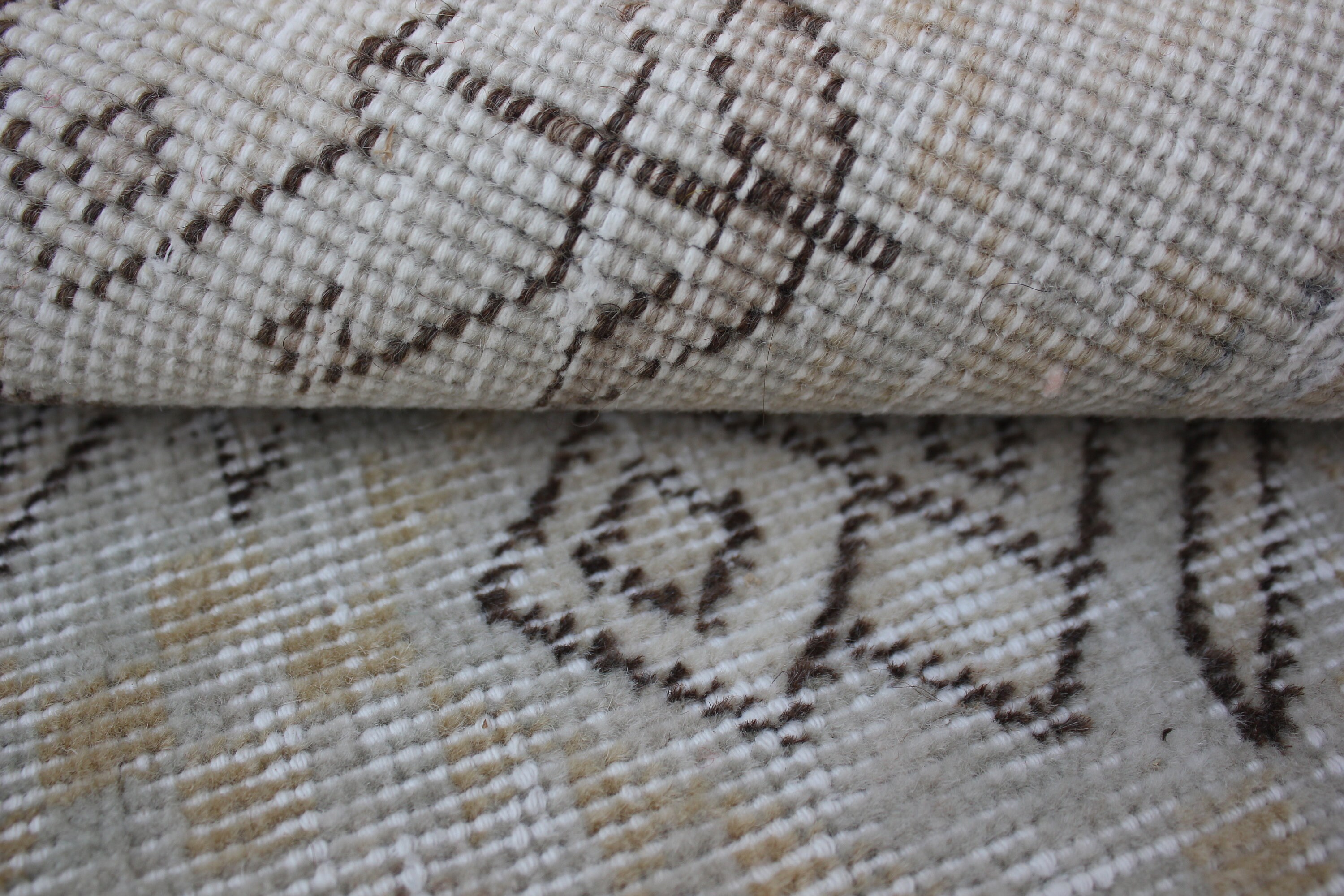 Boho Teppich Antiker Weißer Teppich 3x6 fuß Teppich | Etsy