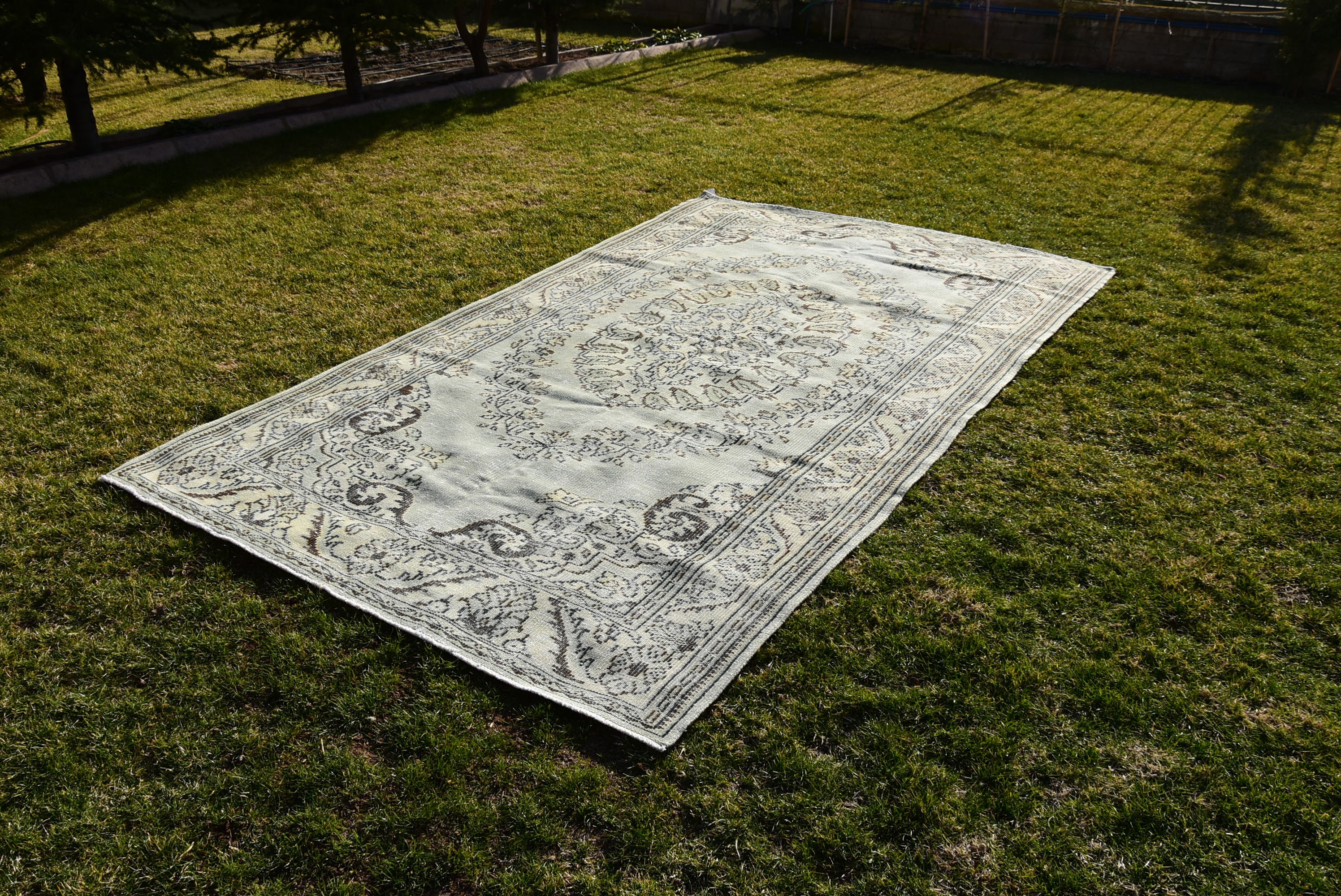 Türkischer Teppich Hand knoten Teppich 6x11 ft Teppich | Etsy