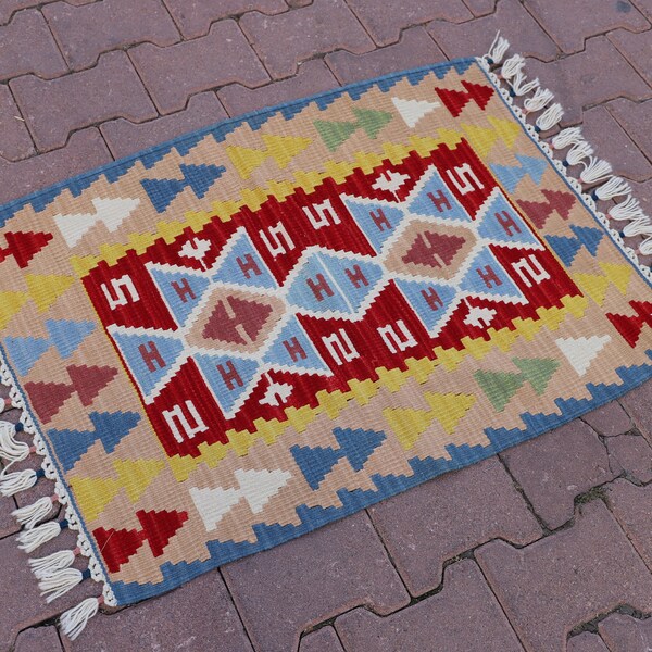 Kilim Bath Mat Etsy UK