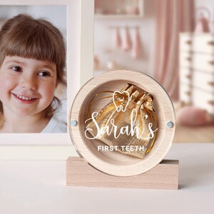 First Lock of Hair Keepsake Unique Gift for New Mum, Baby&#39;s First Curl Keepsake Box Personalized First Mothers Day