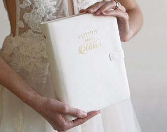 books and journals Wedding Planner Book Binder, Personalized Engagement Gifts fo Her from Mother to Daughter, Wedding Journal for Future mrs Gifts