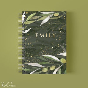 Daily Planner 2024-2025 Weekly Monthly, Student Teacher Planner Personalized Notebook Journal, Academic planner hourly