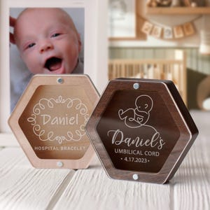 First Haircut Keepsake Box, Baby&#39;s First Curl, Baby&#39;s First Lock Of Hair