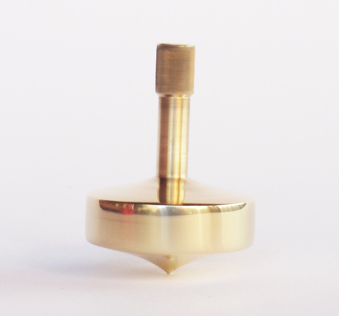 Spinning top Bronze Spinning Top Metal Spinning Top Tops Etsy