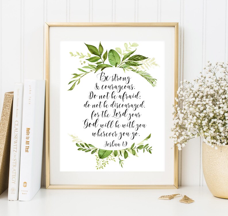 be strong and courageous bible verse be strong and courageous bible verse