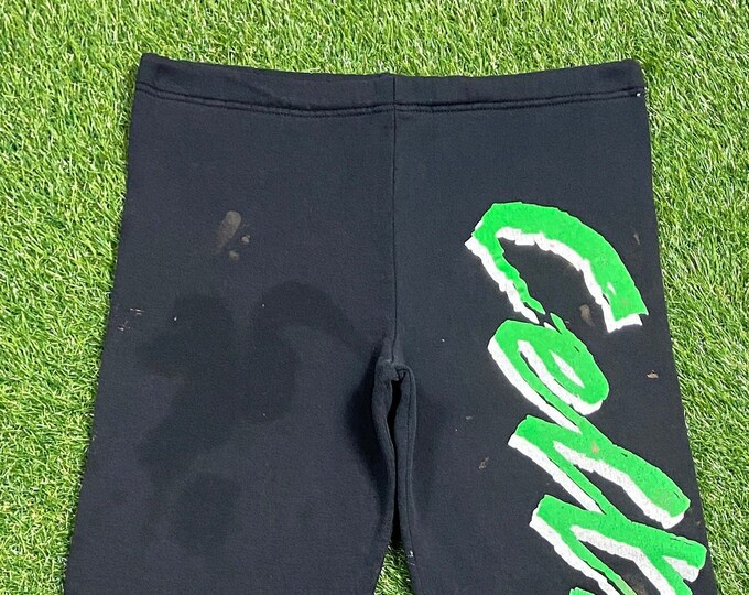 Vintage Boston Celtics Sweat Pants Made USA Size Medium M NBA Basketball New England Massachusetts Larry Bird 1990s 90s